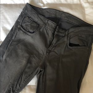 Helmut Lang Grey Skinny Jeans